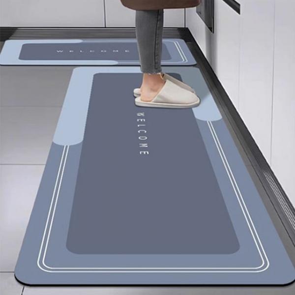 규조토 대형 주방매트 욕실 현관 발매트 120x40cm