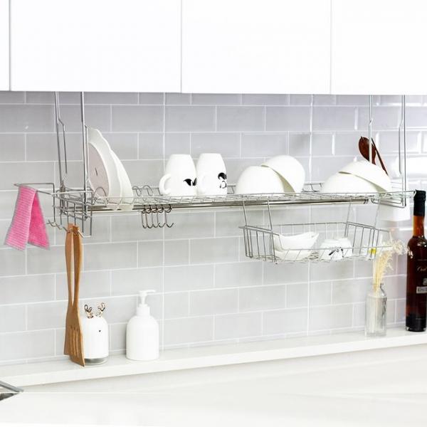 부착식 씽크선반 900 (풀세트)