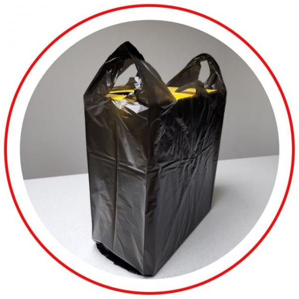 다용도 비닐봉투 5호 20리터 100매 (손잡이+걸이끈)