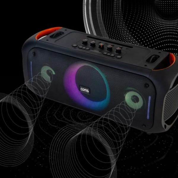 노래방 버스킹 블루투스 스피커 듀얼 앰프 마이크 세트