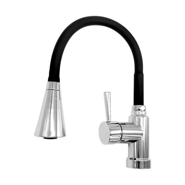 1100 블랙 원홀 코브라 자바라 주방 수도꼭지