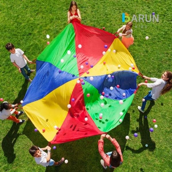 바른키즈 낙하산 놀이 2m / 유아체육교구