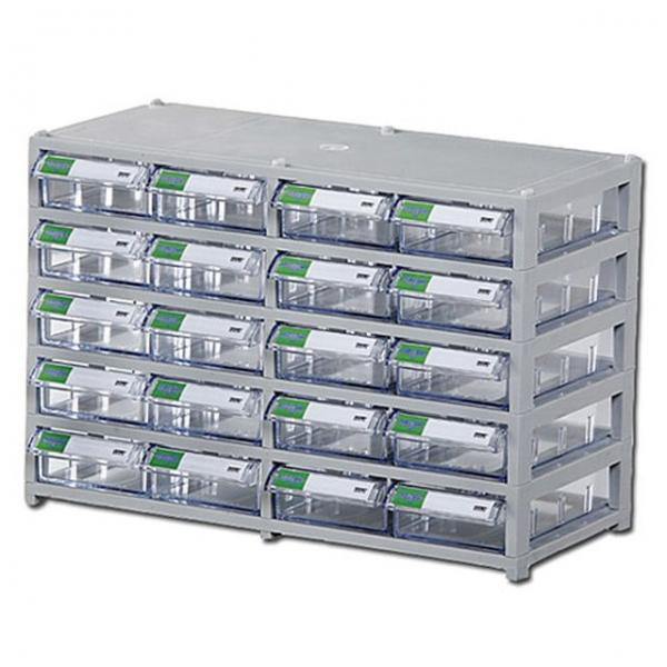 투명 플라스틱서랍장 20칸 부품박스