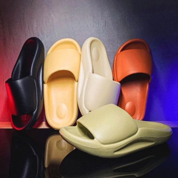 5컬러 남녀공용 EVA 초경량 쿠션 커플템 슬리퍼