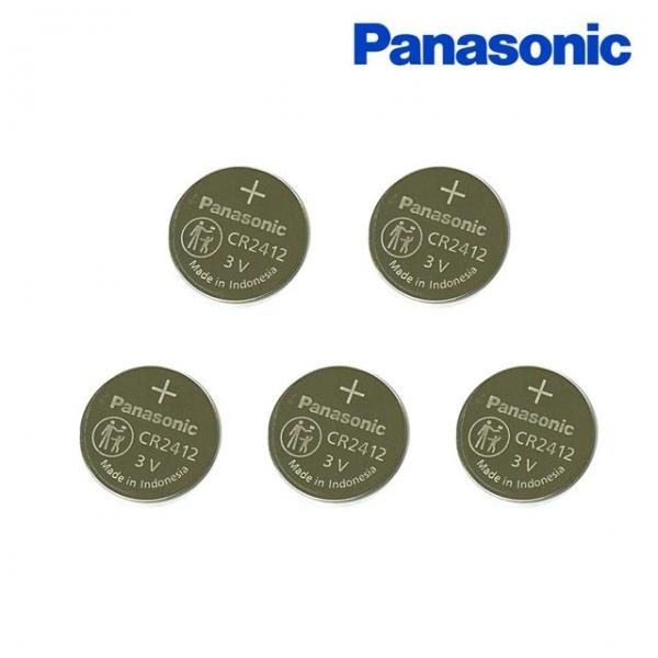 3V 자동차키 배터리 리튬 건전지 CR2412 동그라미 3v