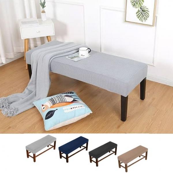 벤치형 식탁 의자커버 덮개 초간편 리품 90-120cm