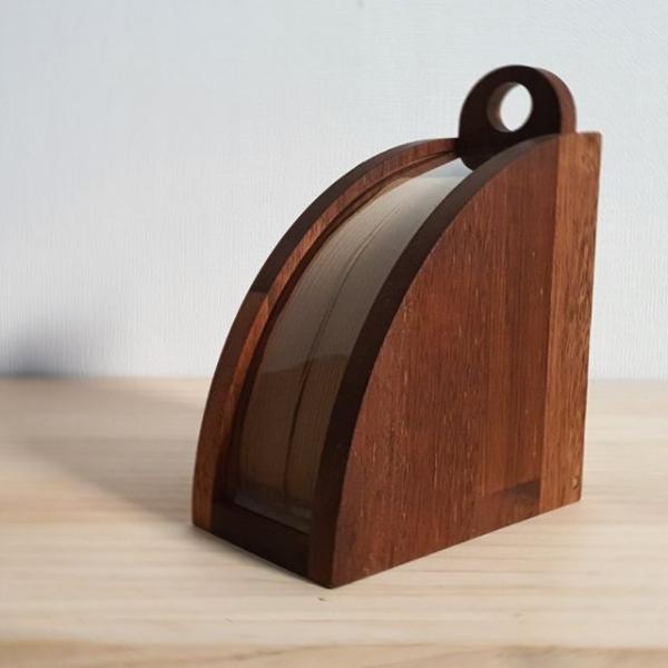 이앤위즈 루베르 우드 커피필터케이스 드립커피용