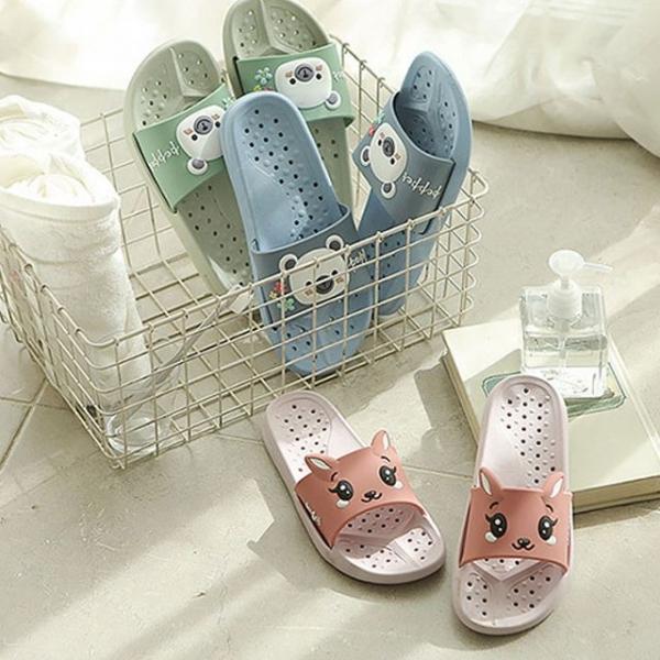 PVC 엠보 아동 욕실화 초등학생 키즈 화장실 슬리퍼