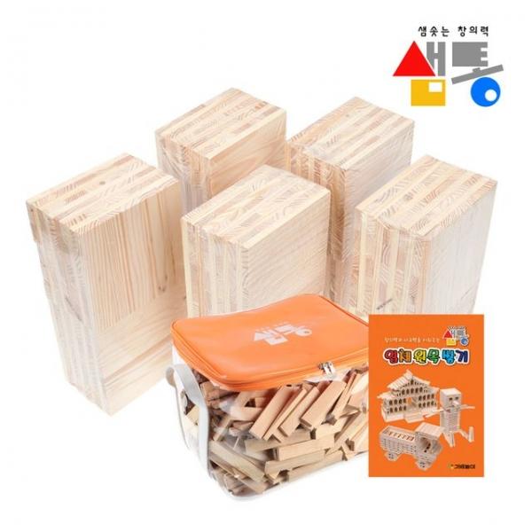 샘통 카프라500pcs(미송)+정리함+예제집/뉴질랜드미송