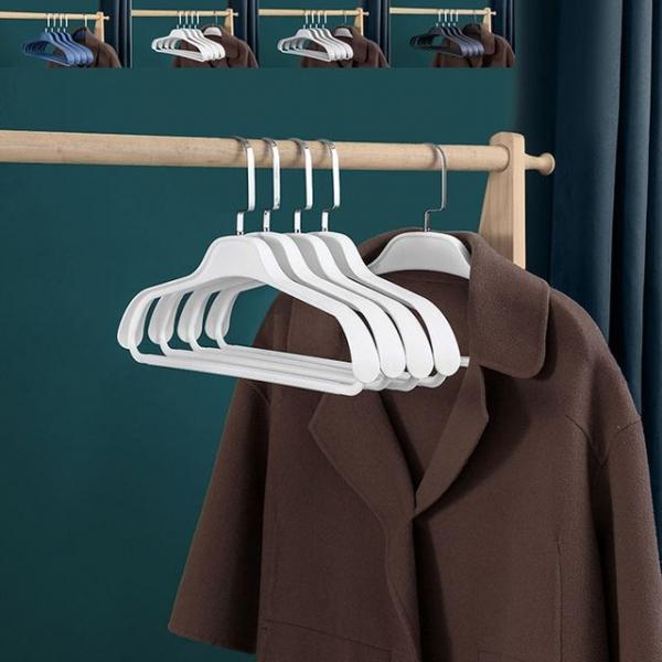 라운드 대형 옷걸이 10p 세탁 의류매장 옷가게 논슬립