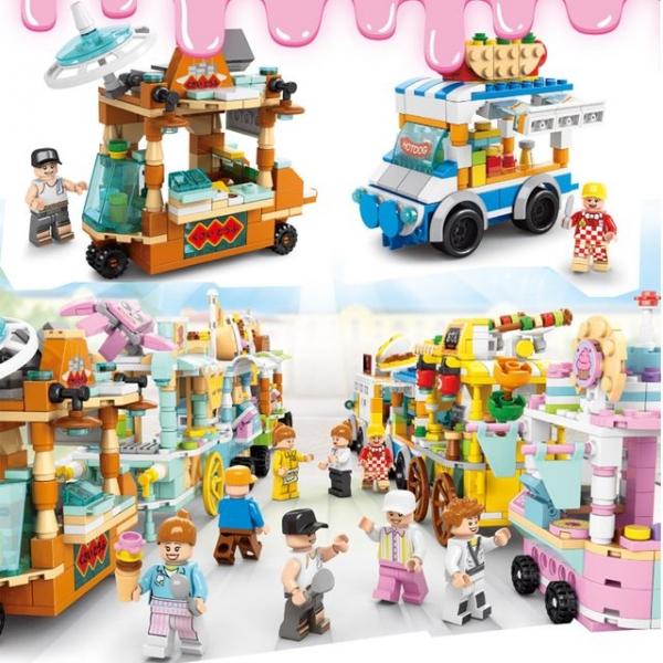 푸드트럭 총8종류 가게 상가 블럭