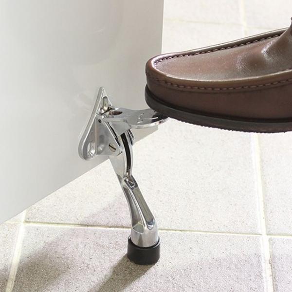 도어스토퍼 발로만 원터치 문닫힘방지 말발굽 문고정