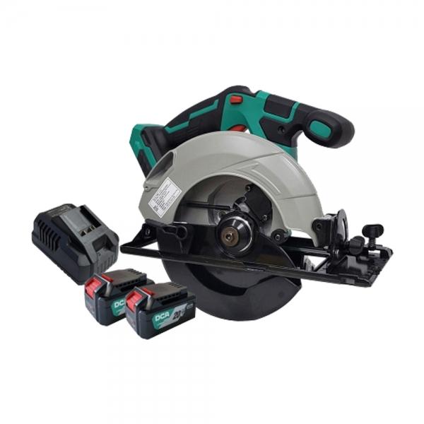 DCA BL모터 ADMY165S FK 충전원형톱 165mm 20V 5.0AH