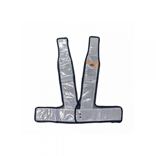 신호수조끼 MR-404 안전조끼 X밴드 곤색 백색띠 8cm