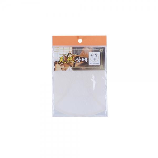 원형 삼베보자기 찜씨트 28cm