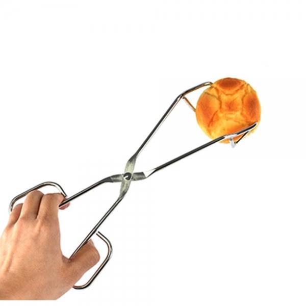 가위형 스텐 삼각 주방집게 25cm