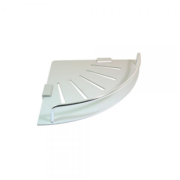 욕실용 알루미늄 코너선반 240mm