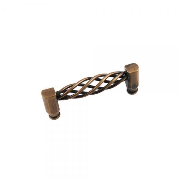 인테리어 철꽈배기 2구손잡이 엔틱 96p