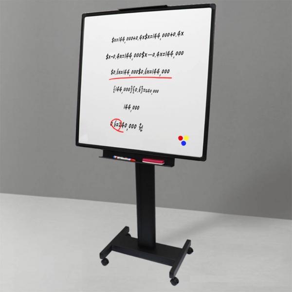 이동식 화이트보드 스탠드 IJ-912B 85x90cm 자석형