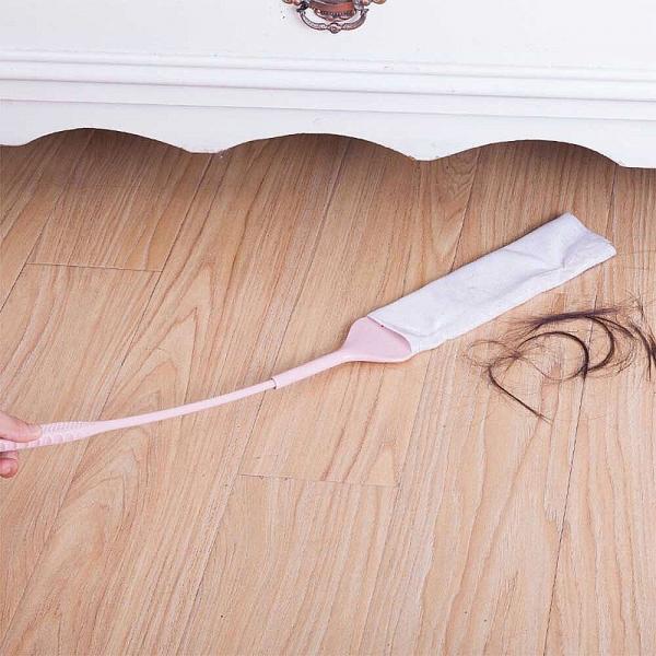 휘어지는 틈새 청소 부직포 막대걸레