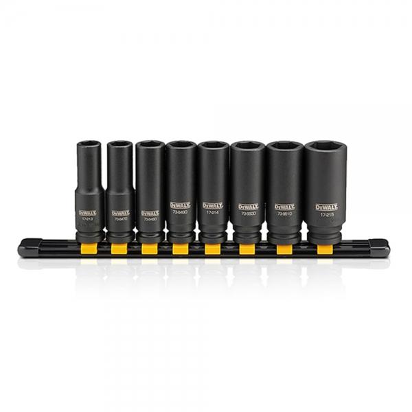 디월트 DW86090 육각 임팩 롱소켓세트 13-24mm 8p