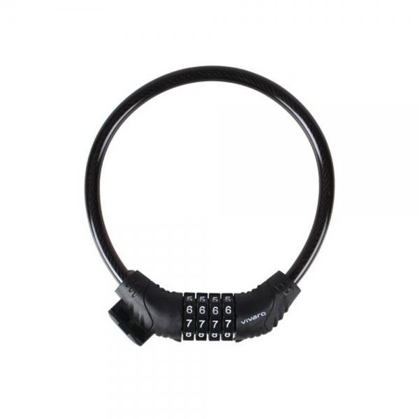 비바로 PVC 자전거 자물쇠 8x400mm