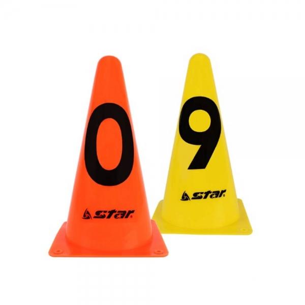 스타 SA336S 훈련용 뉴 숫자 칼라콘 세트 10P