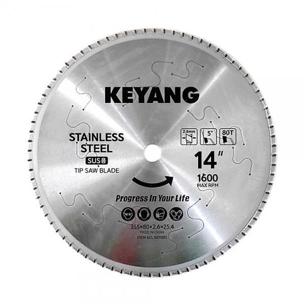 계양 5071051 스텐용 팁쏘 원형톱날 2.6T 355mm