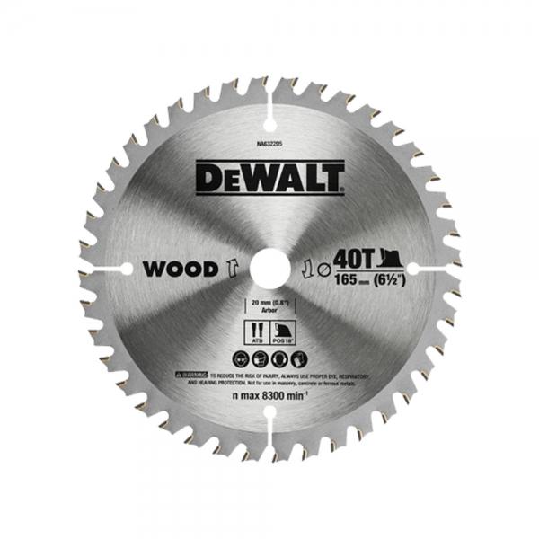 디월트 DWA612240W 씬커프 목공용 원형톱날 165mm