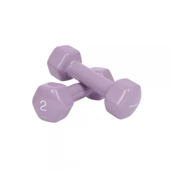 아이워너 뷰티 육각 덤벨 아령 2kg 라일락퍼플 2개