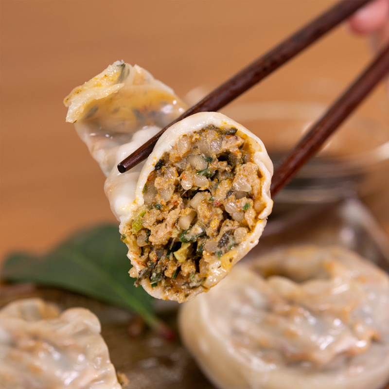 [협동조합맑은사람들] 은행산채왕만두 700g (기본/매콤)