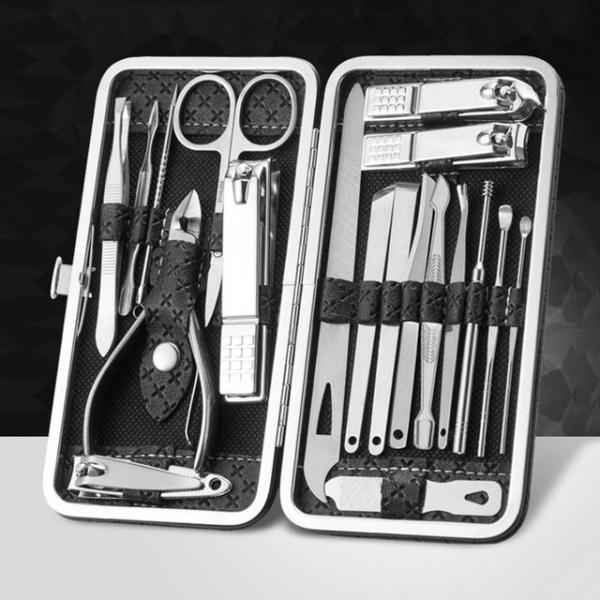 올인원 손톱깎이 19종 세트 블랙