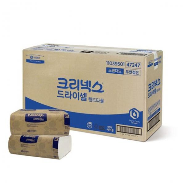 유한킴벌리 크리넥스 핸드타올 멀티폴드 4000매 47247