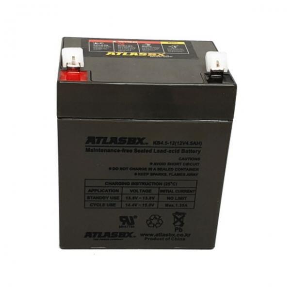 한국아트라스BXKB4.5-12 12V4.5AH무누액밀폐형축전지
