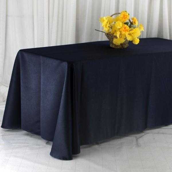 이은 선 없는 광폭 식탁보 6인용 행사용 테이블보