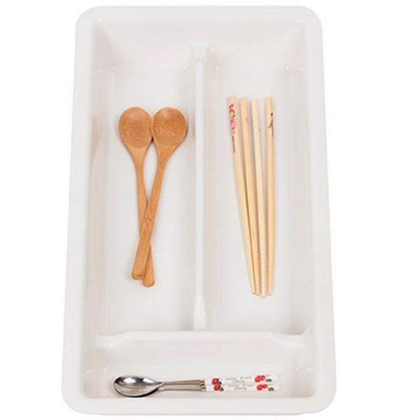 갤러리 수저분리함 300 -화이트