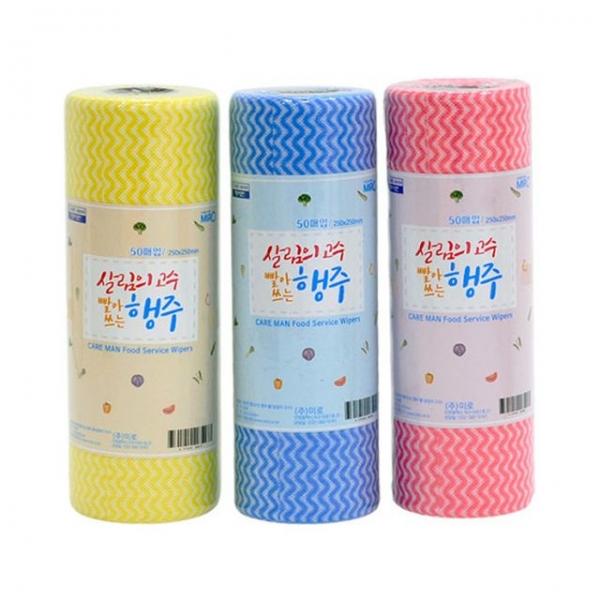 국산 뜯어쓰는 롤 위생행주 50매