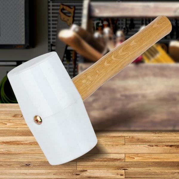 고무망치 백색 특대 우레탄 작업 함마 손망치 공구