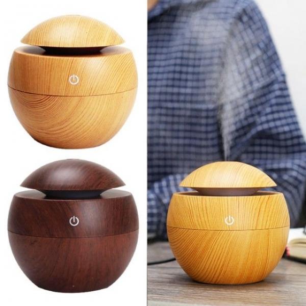 (KC인증) SH-C101 우드볼 USB가습기