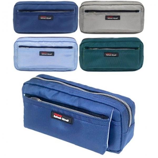 오키 옆구리포켓필통 파우치 필통 학생 아동 학용품