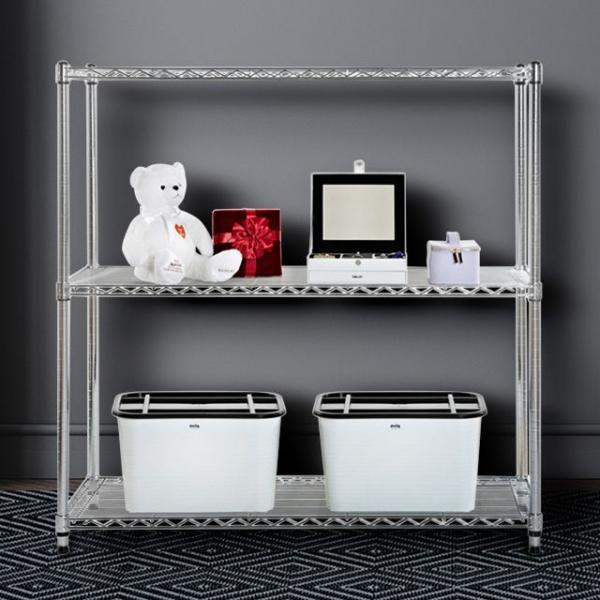 450x1200x1200 3단/국산 메탈렉 베란다선반 메탈 장