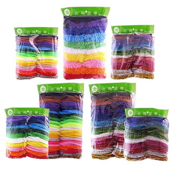 굵은실모루 / 굵은반짝이모루 (10색) -칼라혼합 세트