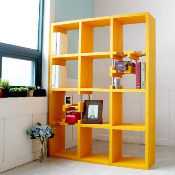파티션 컬러 책장  3_4no.1 수납 선반 큐브 공간박스 홈인테리어