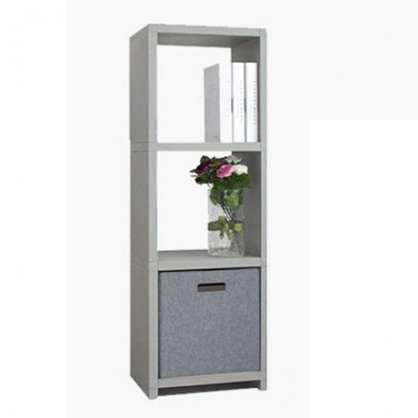 공간박스 Color 3단 다리형 박스 수납 선반 큐브 공간박스 홈인테리어