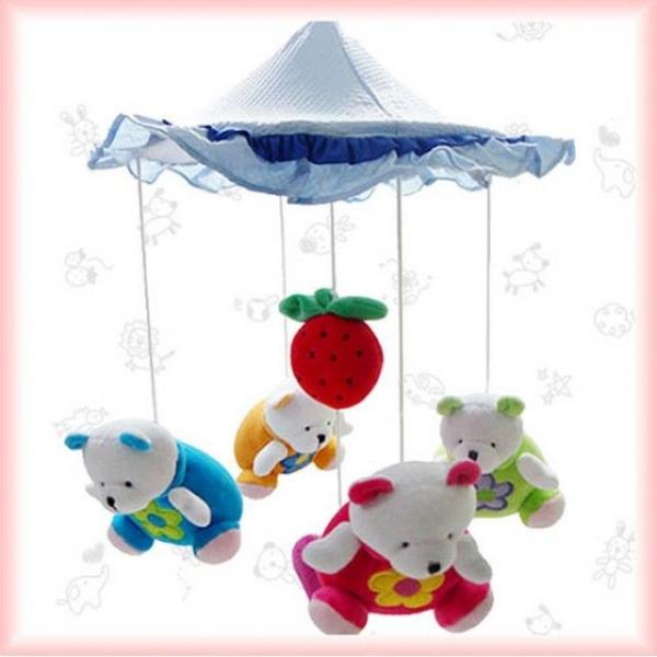 프랜즈베이비 딸기곰 모빌