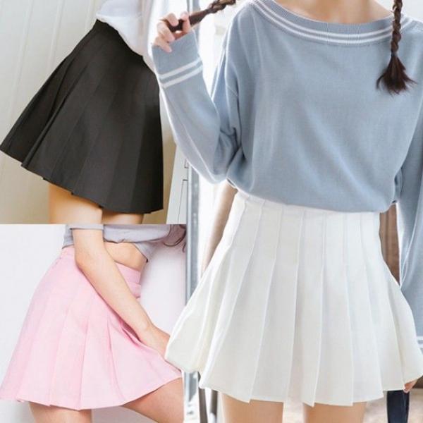 테니스 스커트 속바지 5컬러 3사이즈 플 플레어 치마