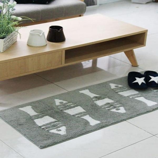 북유럽 스타일 노르디카 피쉬 발매트