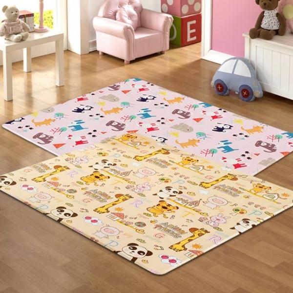 양면 놀이방매트 대 놀이 유아 아기 안전 거실 바닥