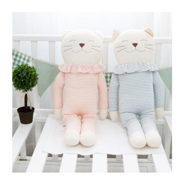 오가닉고양이인형 봉제인형 애착인형 아동 어린이