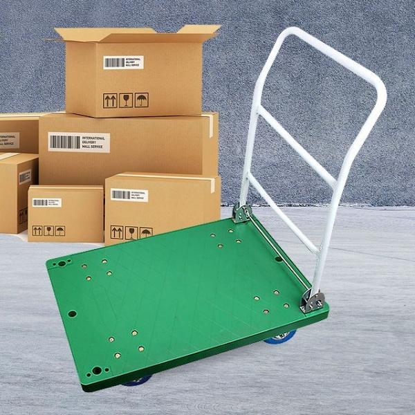 무소음P대차 특대 이동카트 운반엘카 사각 끌차 밀차